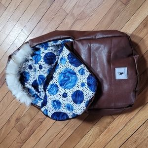 Collection Mini Coco Winter Very Warm Baby Car Seat Cover in EUC